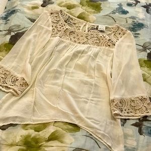 Ella Moss Lace Blouse
